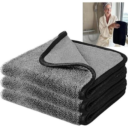 Brusekabine Klud Til Vandfjernelse I Brusebad Og Badekar, Skinnende Badeværelse Xxl Tørreklud, Hurtigtørrende Tørreklud