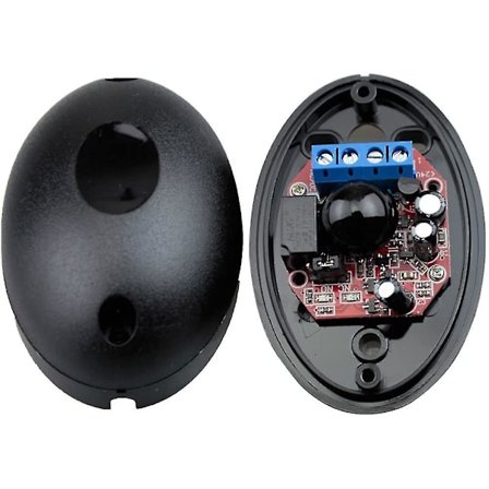 12/24v Fotocelle Sensor Stråle til Skydedørsåbner Infrarød Sikkerhed Fotocelle