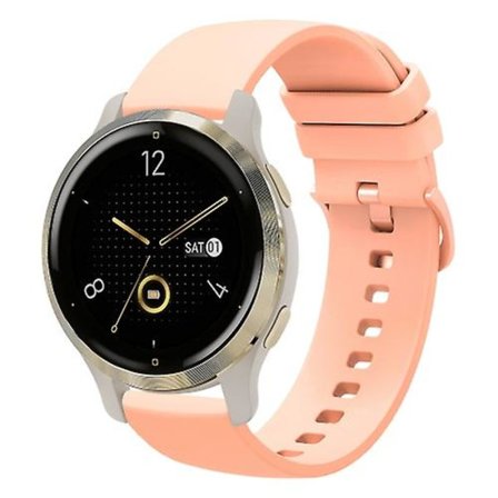 För Garmin Venu 2s 18 mm enfärgad mjuk watch XQX