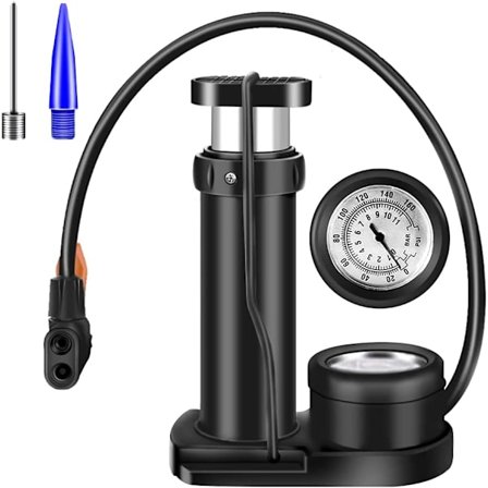 Pyöränpumppu, Pyörän Ilmapumppu, Polkupyörän Pumppu, Käsipumppu Painonäytöllä