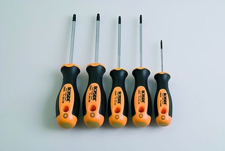 IRONSIDE SKRUTREKKERSETT TORX 5DEL T6-10-15-20-25