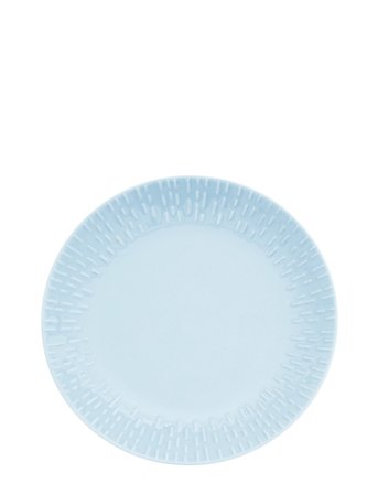 Aida | Confetti Aqua Dessert Tall. M/Relief Porcelæn 1 Stk 21 Cm. | ONE SIZE x 21.8