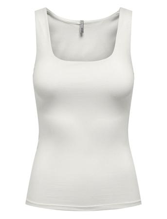 Onlea S/L 2-Ways Fit Top Jrs Noos Tops T-shirts & Tops Sleeveless White ONLY
