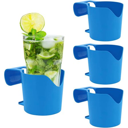 Swimming Pool Cup Holder, 4 stycken Swimming Pool Cup Holder, Multifunktionell Swimming Pool Cup Holder, Poolside Cup Holder Universal Swimming Pool 