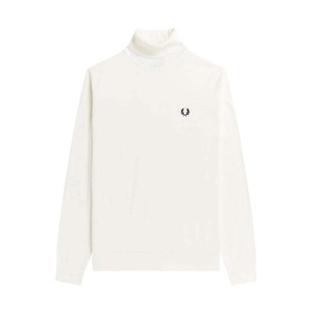 Fred Perry Turtlenecks Hvid, Herre Rullekraver