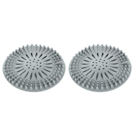 2 stk. Badeværelsesgulvafløbspuder Anti-Tilstopning Afløbs Hårfanger Badekar Brusebad Gulv Hårfanger Køkkenvask Gulv Afløbs Hårfanger 