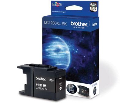 Brother LC1280XLBK - svart - original - blekkpatron
