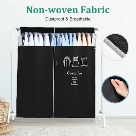 Garderob Klädskydd Lång 110X120 Cm Dammtät Andningsbar Kläd