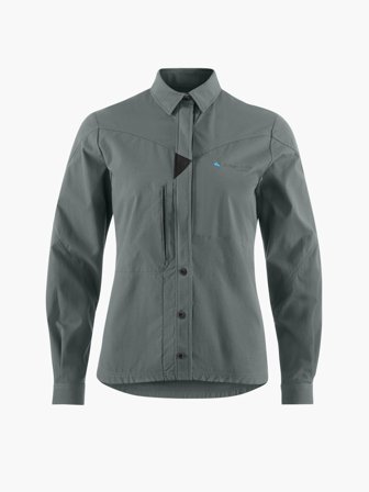 Klättermusen Garm LS Shirt Women's's - Teal Grey - Women's - M