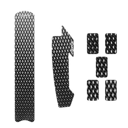 1 SÆT Cykelramme-klistermærke Kædebeskyttelsesmærkater 3 3