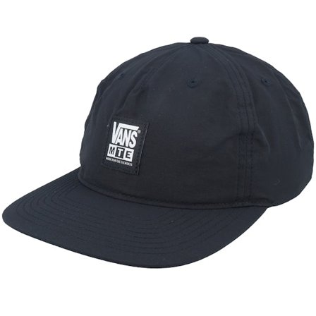 Vans - Schwarz Snapback Cap - Mte Expedition 5 Panel Black Snapback @ Hatstore