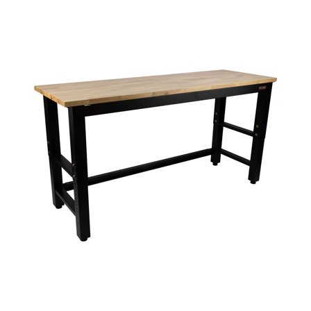 PELA 548218 Arbeidsbenk 610x700/1050x1830 mm, Garasjeinnredning & oppbevaring