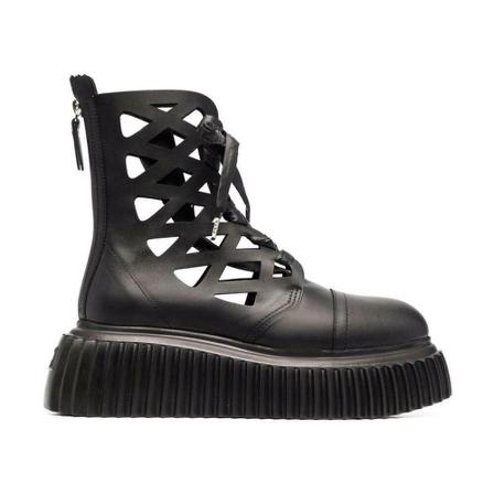 Attilio Giusti, viggy booties Zwart, Dames, Maat:39 EU