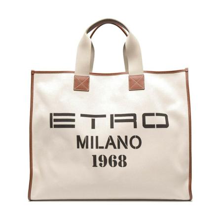 Etro Shopper , Beige , Dames , Maat: ONE Size