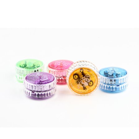 2 stk. LED Yoyo-leker LED-lys Yoyo Responsiv kulelager Yoy