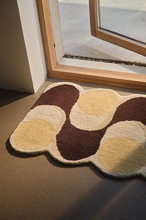 Jotex - Deurmat Wit/bruin Wit/bruin - NOTO - Koop Deurmatten bij Jotex