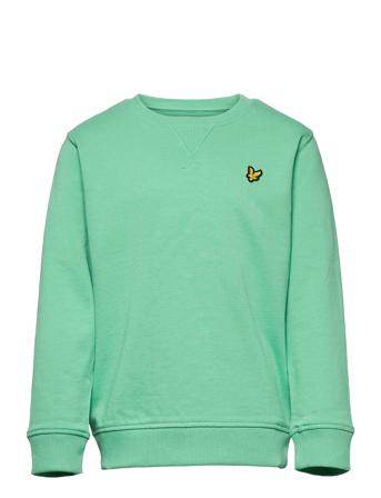 Classic Crew Neck Lb Green Lyle & Scott Junior