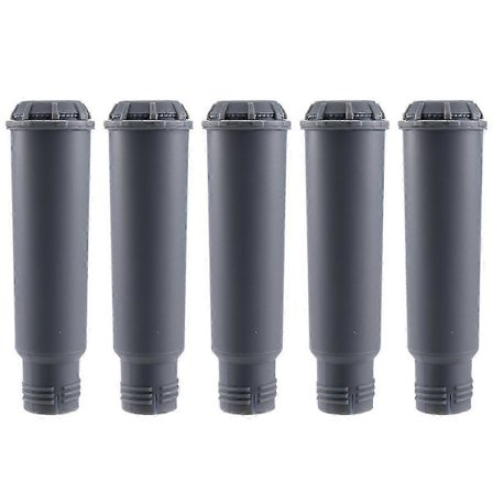 5 st Vattenfilterpatroner för kaffemaskin för Melitta, Krups Claris