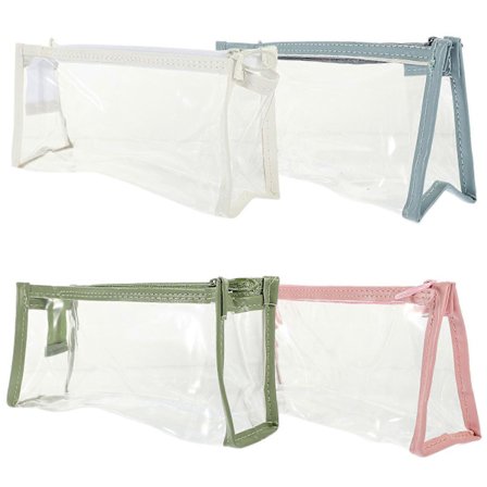 PVC Portabel Pennväska Praktisk Pennväska Kompatibel med Förvaring 8st