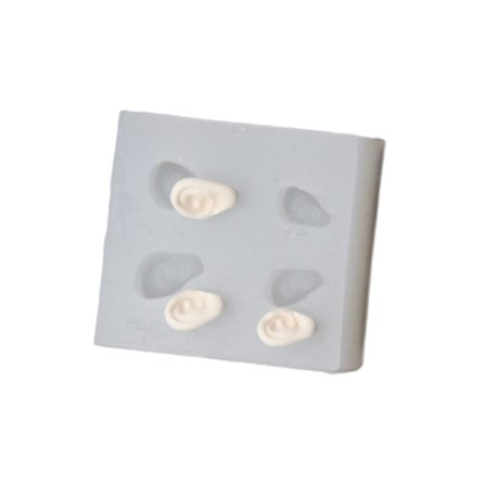 Smukke Ører Håndværk Silikoneform Øre Skulptur til Keramik Ler DIY Projekter