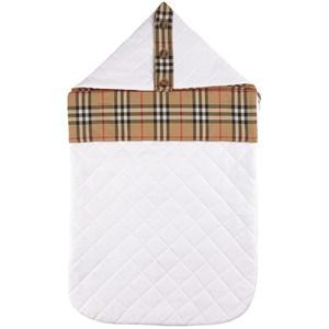 Kids - Burberry White Iggy Sleeping Bag 6-9 Months - All in ones - 6-9 months - White