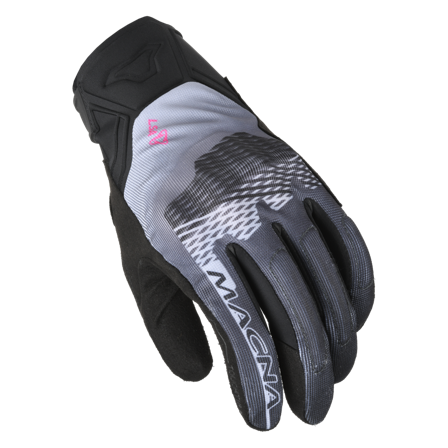 Rękawice Motocyklowe Macna Recon 2.0 Damskie Czarny/Różowy S