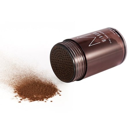 Minnow Förtjockande Hårfibrer Puder Medium Brun för Kvinnor och Män