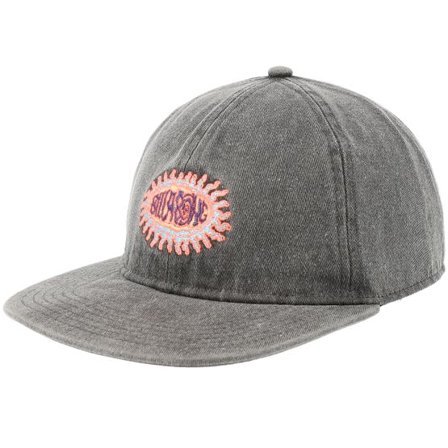 Billabong - Grå Keps - Denim Washed Black Strapback @ Hatstore