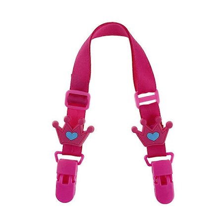 Baby Hagesmæk Fast Klips Savl Håndklædeholder Lommetørklæde Justerbar Hængende Snor