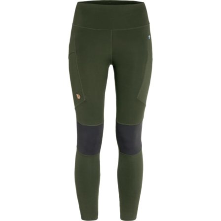 Fjällräven Abisko Trekking Tights Pro XXS - female - Deep Forest-Iron Grey - Trekking tights