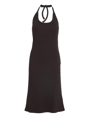 Kristin Dress 14297 Knælang Kjole Sort Samsøe Samsøe