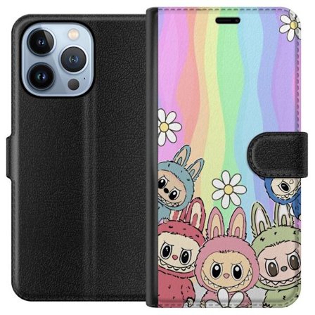 Kompatibelt Lommeboketui til Apple Apple iPhone 13 Pro Regnbage