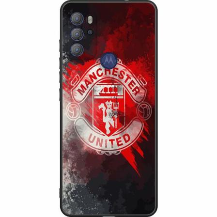 Motorola Moto G60s Svart Skal Manchester United Fc