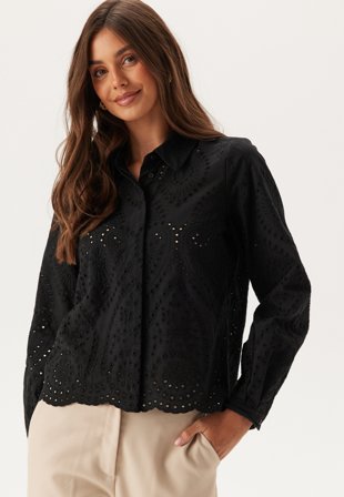 Object Collectors Item Objbitten L/S RE SHIRT RE SHIR Black Klær