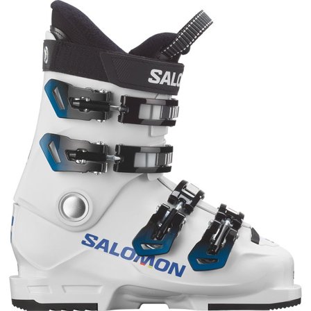 Salomon - Dla dzieci - Buty do jazdy po przygotowanych trasach dla dzieci S/race 60 L - White / White / Process Blue