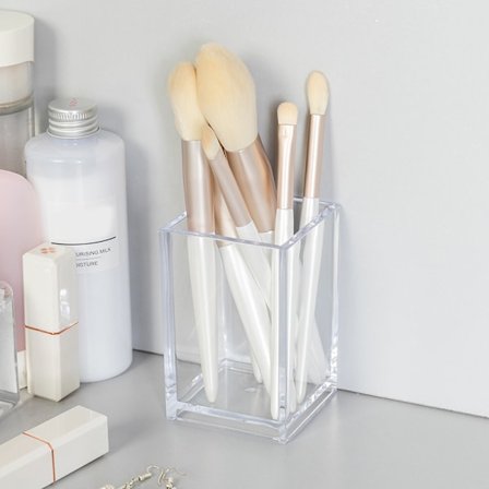 Makeup Børste Holder Kosmetik Opbevaringsboks Holder Desktop Organi