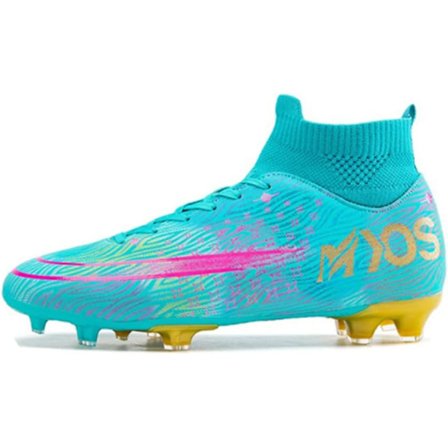 Fotballsko med knotter for menn, lette fotballsko gutter, unisex fotballsko barn