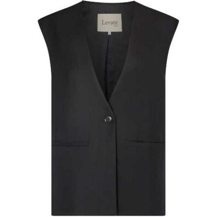 Levete Room Rayla3 vest Sort, Dame Veste