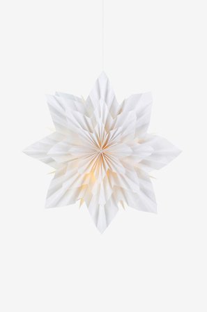 Markslöjd - Pendel Stjärna NEELA 60cm - Vit - Adventsstjärnor - Från Homeroom