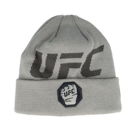 New Era - Grey - cuff - Beanie - UFC Core Beanie Grey Cuff - Hatstore