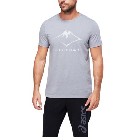Asics Men's Fuji Trail Tea Men short-sleeved sweaters Grey S