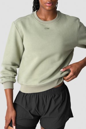 ICANIWILL - Heavy Sweatshirt Wmn Light Sea Green ICIW