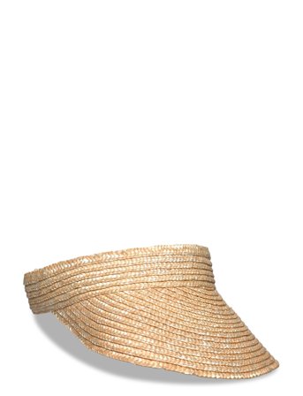 Si Straw Sun Visor Beige Röhnisch