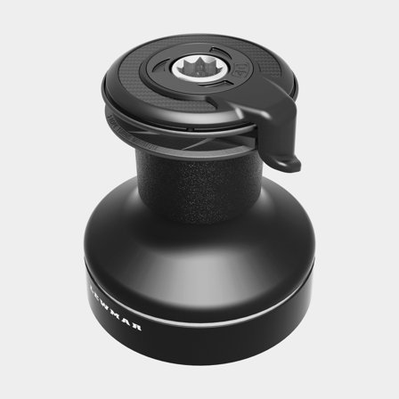 Schotwinde Lewmar EVO Race 45ST, Alloy Black, selbstholend, 2-Gang, Aluminium, passend für Ø8 - 14 mm Schot - Boot