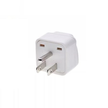 Amerikansk adapter polaritet to flade og et rundt multifunktions stik amerikanske standardstik