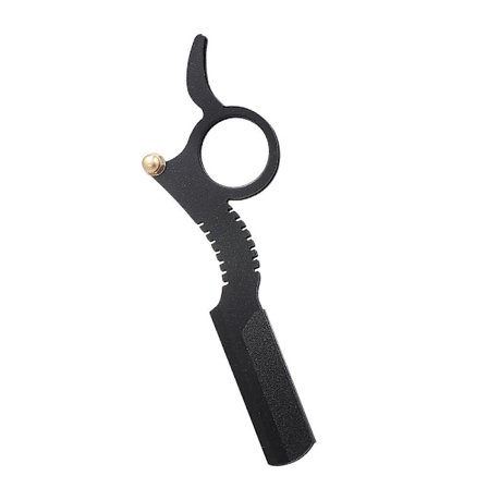 Ammattimainen partaveitsi suoralla terällä, ruostumatonta terästä, miesten hiustenleikkuukone, antiikkinen parranajotyökalu