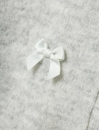 name it Nkfkarin Ls Knit Card - Grey - 116