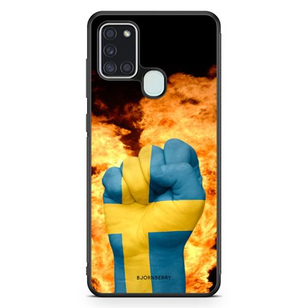 Bjornberry Skal Samsung Galaxy A21s - Sverige Hand