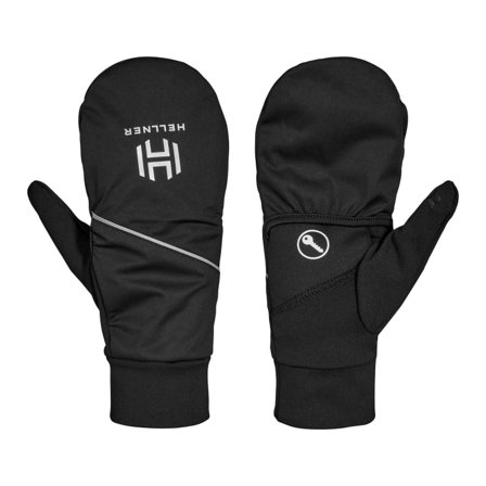 Hellner Nirra Running Cover Glove Unisex workout gloves Black XXL