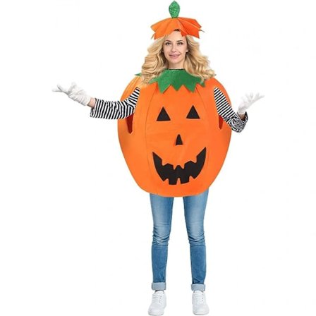 Halloween-kostumer forældre-barn-aktiviteter Børn græskar-udklædningsklæder til voksne-FA-